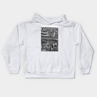 Anasazi Cliff Dwelling Kids Hoodie